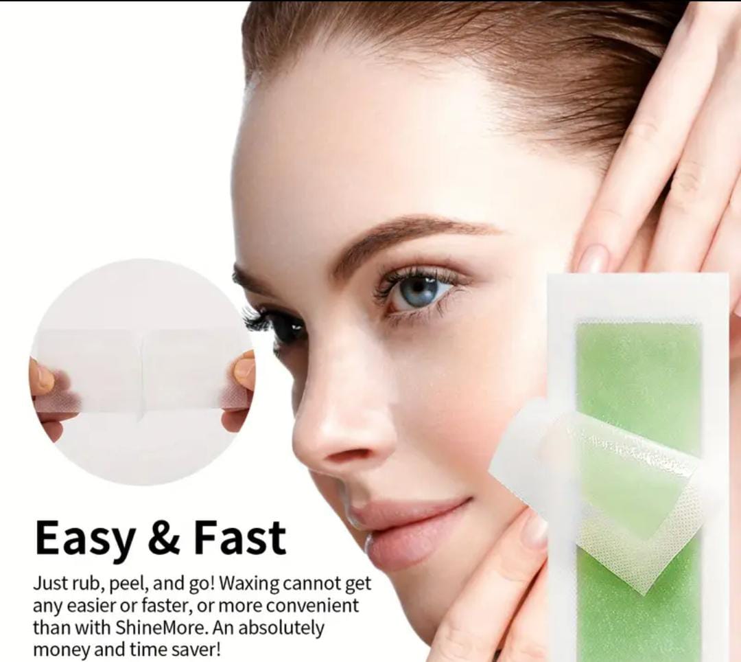 Miniatura 6 de Tiras de cera depiladora facial x 10